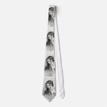 Antique Shakespeare Ophelia John Hayter Portrait Neck Wear