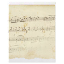 Antique Sheet Music flyers
