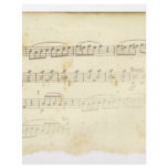 Antique Sheet Music Flyer Design