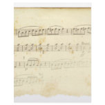 Antique Sheet Music Personalized Letterhead