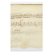 Antique Sheet Music stationery