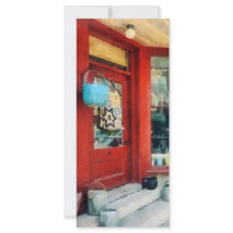 Antique Shop Waterbury VT Customized Rack Card