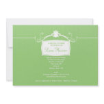 Antique Sign: Grass Bridal Shower Invitation