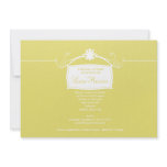 Antique Sign: Lemon Bridal Shower Invitation