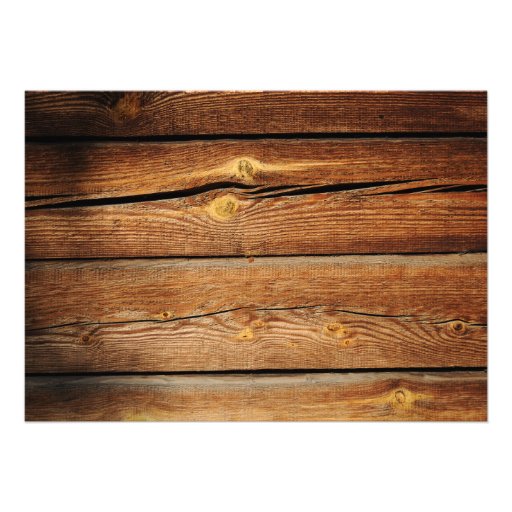 Antique Sign Rustic Country Wedding Invitations