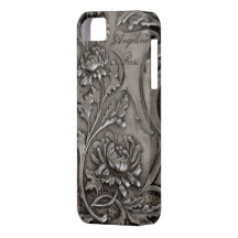 antique  silver iphone 5 case iPhone 5 covers