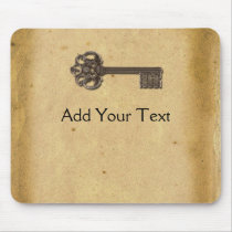 Antique Skeleton Key Mouse Pads