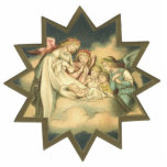 Antique Star/Angels Ornament Cut Out