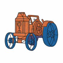 Antique Steam Tractor embroidered shirts by ZazzleEmbroidery Antique Steam Tractor embroidered shirts