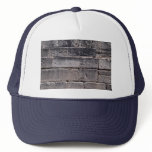 Antique stone wall, Phaistos, Crete, Greece hats
