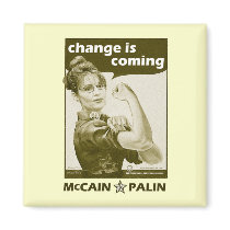 Antique-Style Sarah Palin Keepsake magnets by spacedust Antique-Style Sarah Palin Keepsake magnets