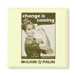 Antique-Style Sarah Palin Keepsake magnets