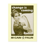 Antique-Style Sarah Palin Postcards