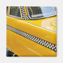 Antique Taxi Magnets