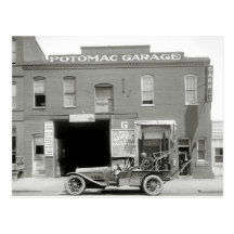 Antique Tow Truck, 1920s Post Cards