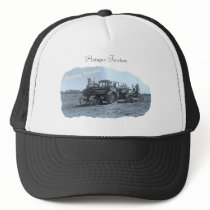 Antique Tractor Plowing Hat
