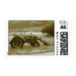 Antique Tractor Postage