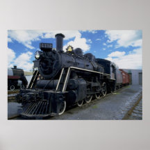 Antique Train Print