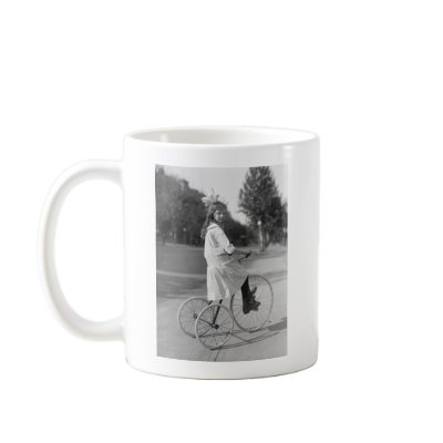Antique Tricycle Girl, 1913 Mug by Photoblog