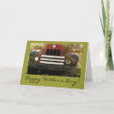 Antique Truck Father's Day Card card