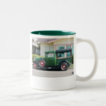 antique truck, THE BEST THINGS IN LIFE HAVE BEE... mugs