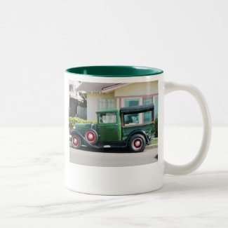 antique truck, THE BEST THINGS IN LIFE HAVE BEE... mug