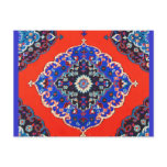 Antique Turkish Textiles Carpets Rugs Kilims Postcard