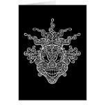 Antique Twisty Jester Greeting Card