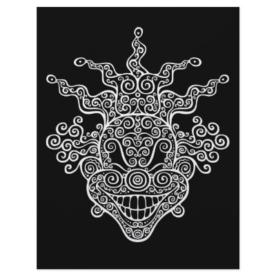 Antique Twisty Jester Customized Letterhead by kbilltv