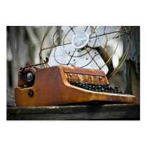 Antique Typewriter - ACEO 13 Business Cards
