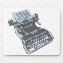 Antique typewriter mousepads