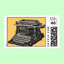 Antique Typewriter Stamp stamps