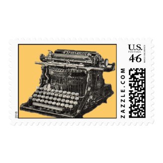 Antique Typewriter Stamp