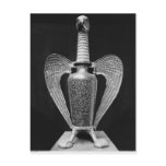 Antique vase transformed to a liturgical ewer postcard