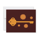 Antique Victorian Brass Key invitations