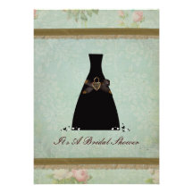 Antique Vintage Bridal Shower invitation