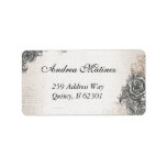 Antique Vintage Rose Address Labels