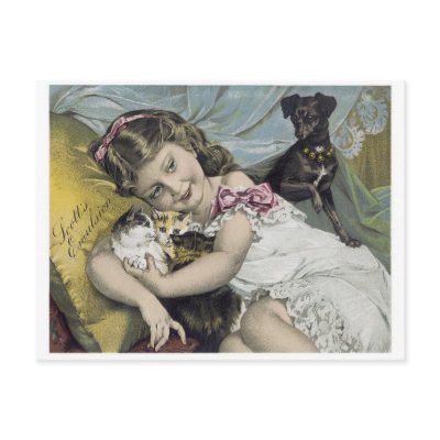 Antique Vintage Trading Card Cards, Posters Postcard by vintagegiftmall