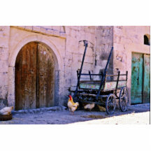 Antique Wagon, Goreme, Cappadocia Photo Cut Outs