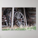 Antique Wagon Wheel posters