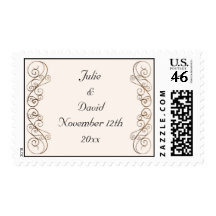 Antique Wedding Postage