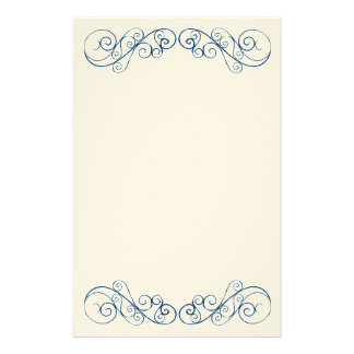 Scrolls Stationery | Zazzle