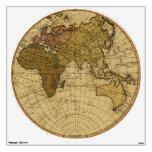 Antique William Faden 1786 Eastern Hemisphere Map Wall Decals