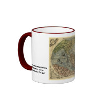 Antique World Map, 1565 mugs by ZephyrusBooks Antique World Map, 1565 mugs