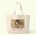 Antique World Map, 1720 (Guillaume de L'Isle) bags