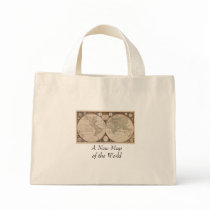 Antique World Map, 1799 (Thomas Kitchen) bags