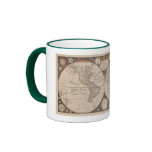 Antique World Map, 1799 (Thomas Kitchen) Coffee Mugs