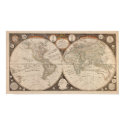 Antique World Map, 1799 (Thomas Kitchen) posters by ZephyrusBooks Antique World Map, 1799 (Thomas Kitchen) posters