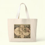 Antique World Map by Nicolao Visscher, circa 1690 bags