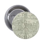 Antique World Map by Sebastian Münster circa 1560 Pin